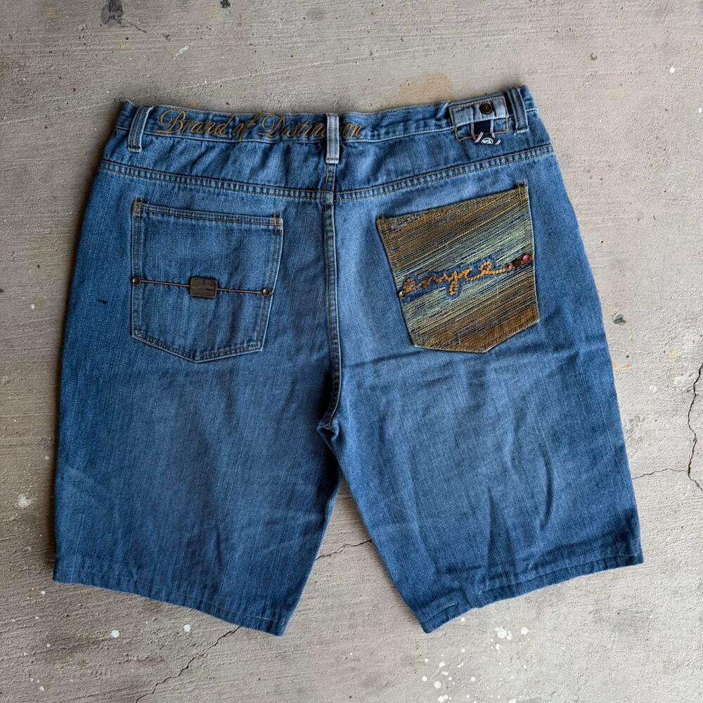Enyce y2k baggy denim shorts